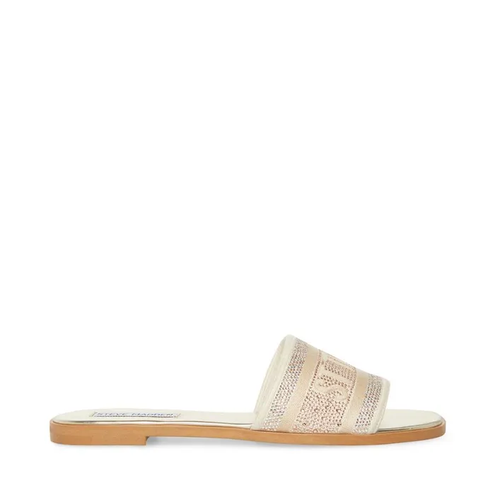 Steve Madden KnoxR Gold Womens Sandals