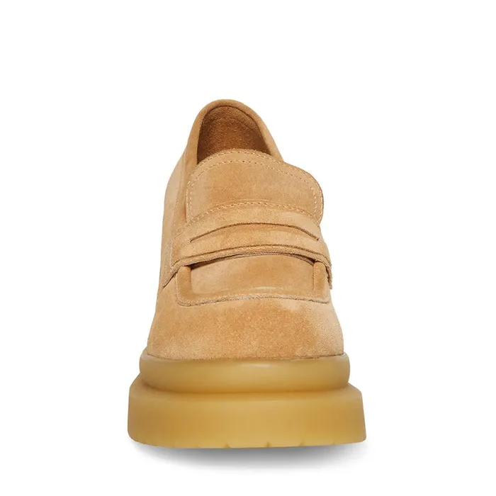 Steve Madden Louise Sand Suede Womens Heels