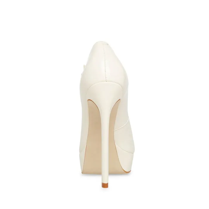 Steve Madden Maisie Bone Patent Womens Heels Steve Madden Maisie Bone Patent Womens Heels