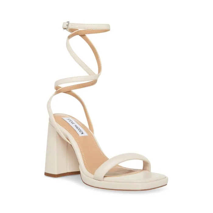 Steve Madden Marley Bone Womens Heels