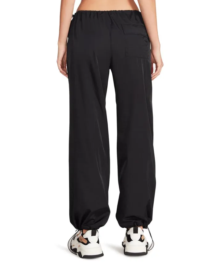 Steve Madden Pia Parachute Pant Black Womens Bottoms