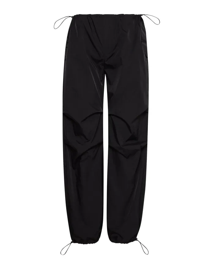 Steve Madden Pia Parachute Pant Black Womens Bottoms