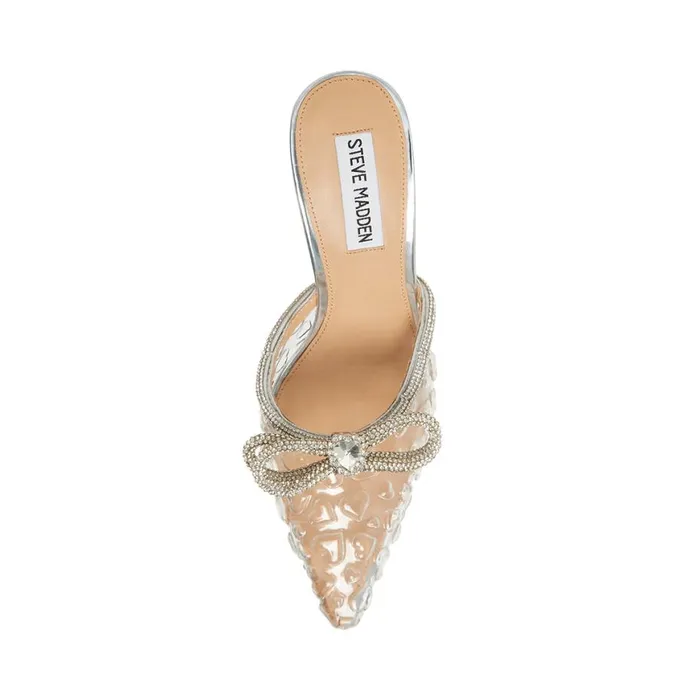 Steve Madden Royal Clear Womens Heels