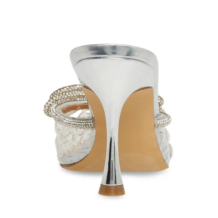 Steve Madden Royal Clear Womens Heels