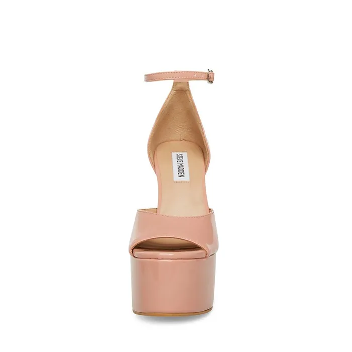 Steve Madden Skye Blush Patent Womens Heels