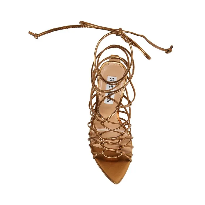 Steve Madden Sonyah Bronze Womens Heels