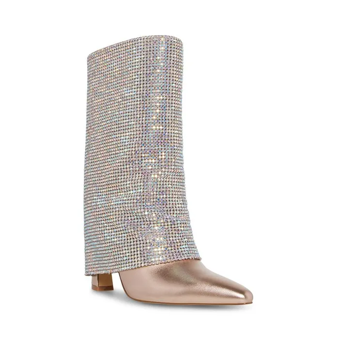 Steve Madden Sparkle Rhinestones Womens Boots and Booties Steve Madden Sparkle Rhinestones Womens Boots and Booties