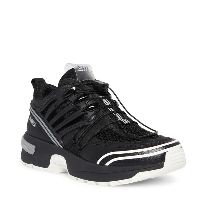 Steve Madden Tommy Black Multi Womens Sneakers Steve Madden Tommy Black Multi Womens Sneakers
