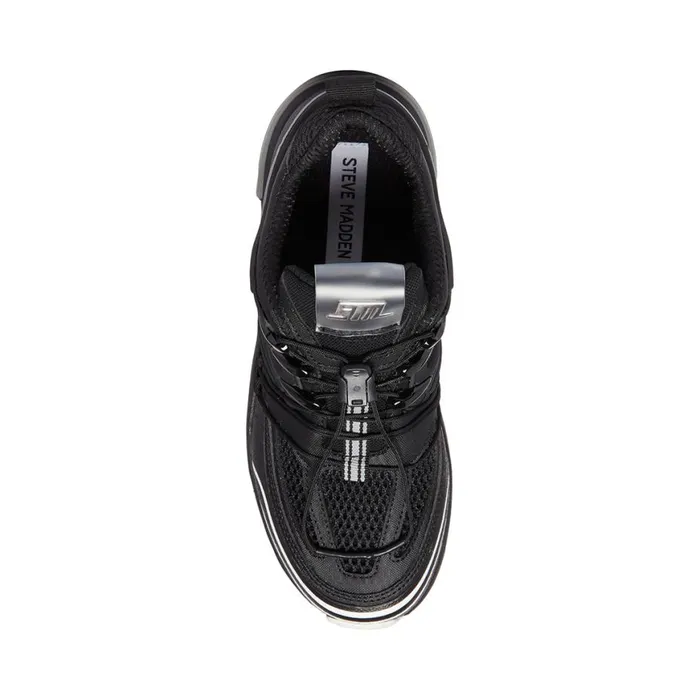 Steve Madden Tommy Black Multi Womens Sneakers Steve Madden Tommy Black Multi Womens Sneakers