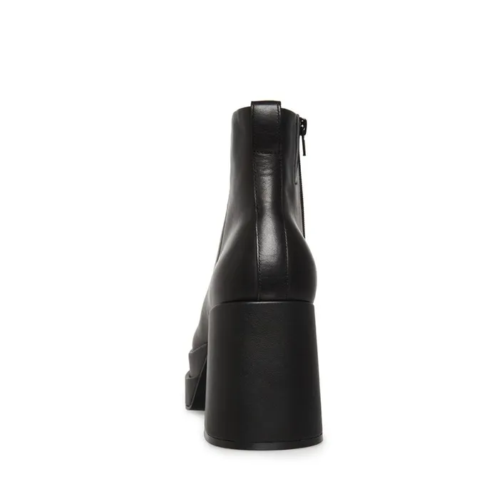 Steve Madden Viper Black Leather Mens Boots Steve Madden Viper Black Leather Mens Boots