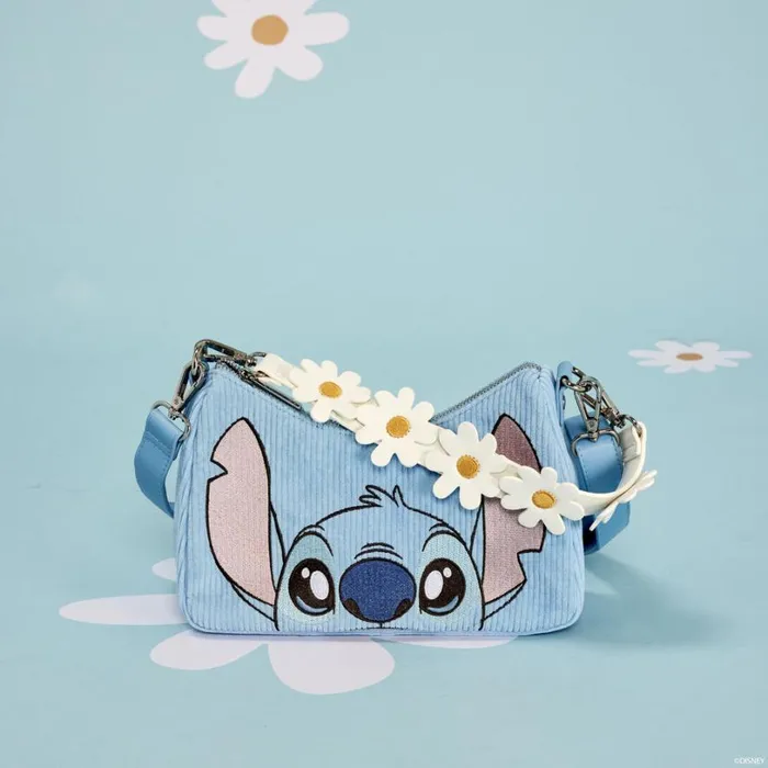 Stitch Springtime Daisy Cosplay Crossbody Bag Unisex Loungefly Crossbody Bags Stitch Springtime Daisy Cosplay Crossbody Bag Unisex Loungefly Crossbody Bags
