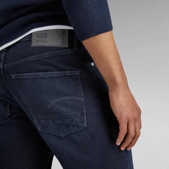 Straight Men GStar RAW Dakota Regular Straight Jeans Worn In Nighthawk Blue