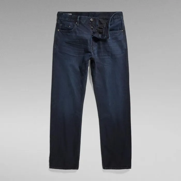 Straight Men GStar RAW Dakota Regular Straight Jeans Worn In Nighthawk Blue