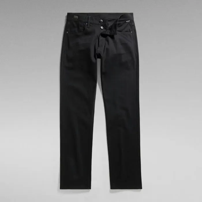 Straight Men GStar RAW Mosa Straight Jeans Pitch Black