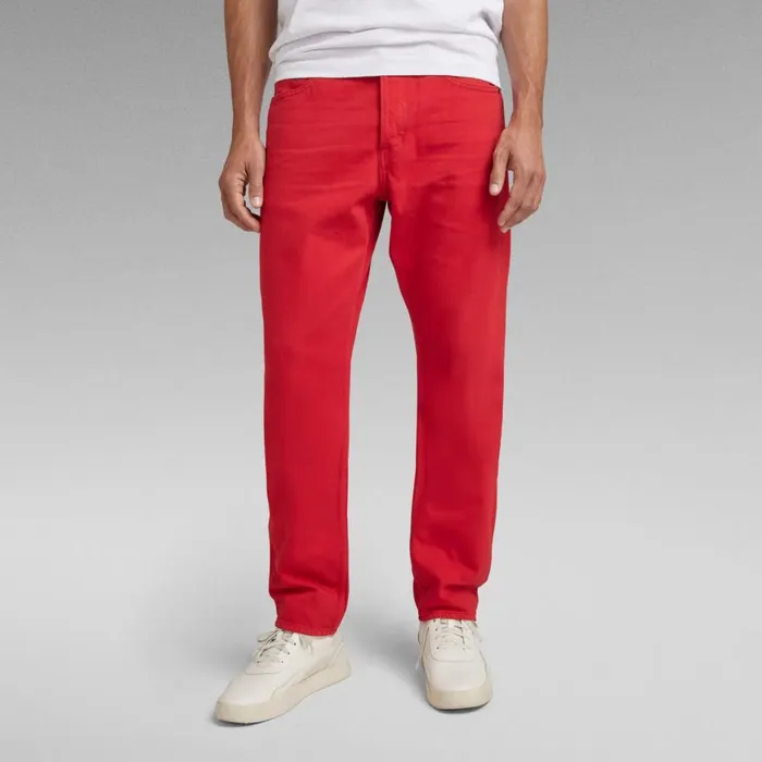 Straight Men GStar RAW Triple A Regular Straight Jeans Acid Red Gd