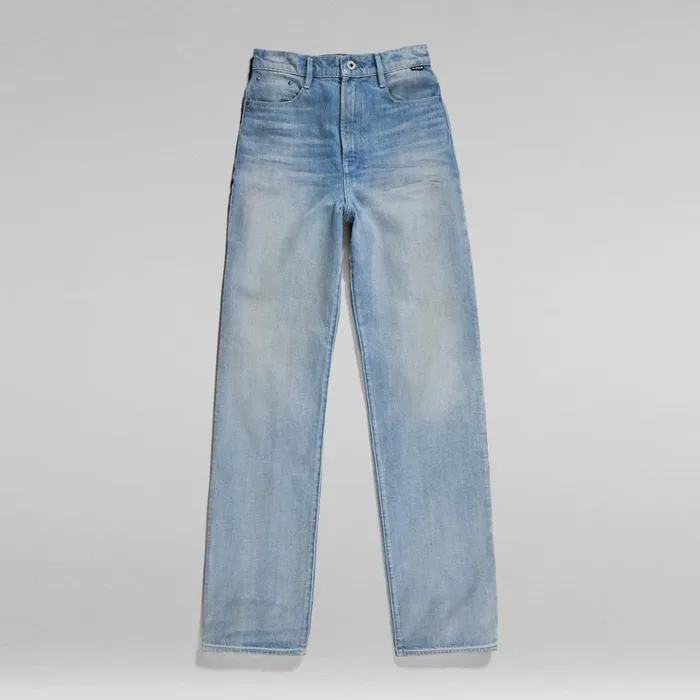 Straight Women GStar RAW Tedie Ultra High Straight Jeans Vintage Electric Blue