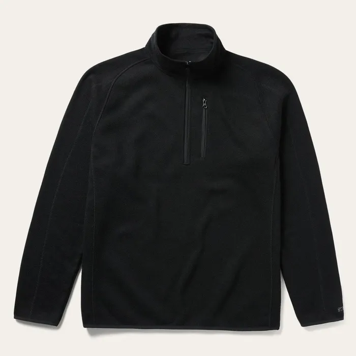 Sweaters and Hoodies Men Stetson Black Pullover Knit Sweater Black