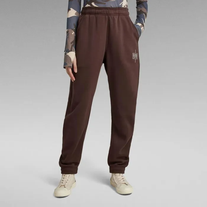 Sweatpants WomenMen GStar RAW Unisex Core Tapered Sweat Pants Coffee Bean
