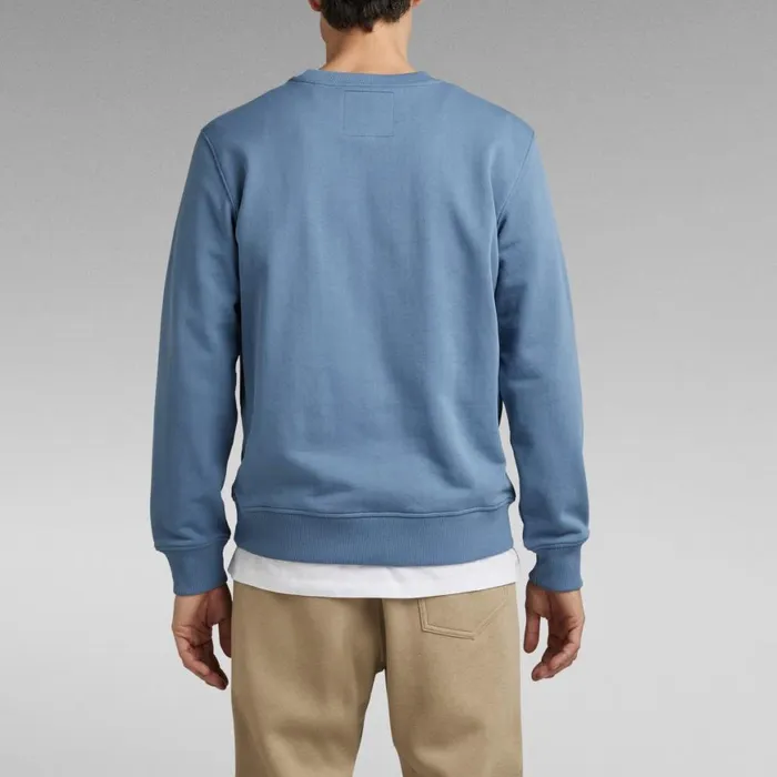 Sweatshirts and Hoodies Men GStar RAW Abstract RAW Sweater Azul