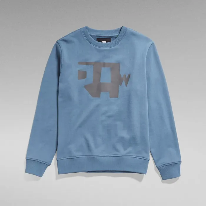 Sweatshirts and Hoodies Men GStar RAW Abstract RAW Sweater Azul