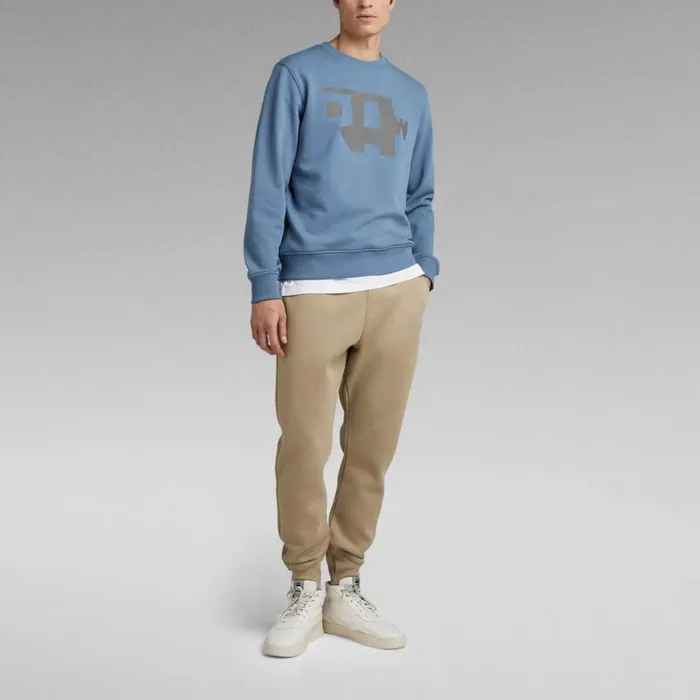 Sweatshirts and Hoodies Men GStar RAW Abstract RAW Sweater Azul