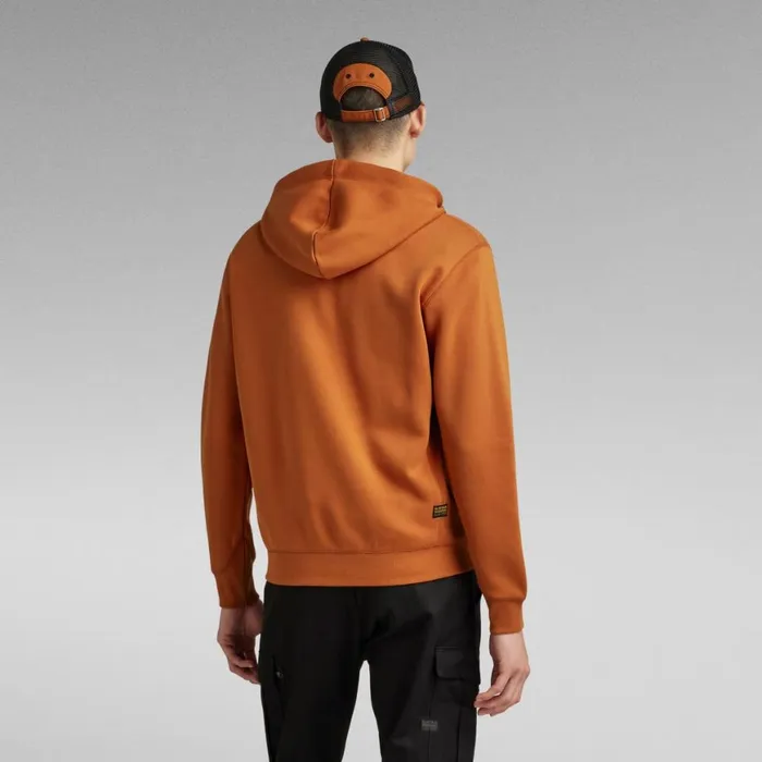Sweatshirts and Hoodies Men GStar RAW Premium Core Hooded Zip Sweater Rooibos Tea