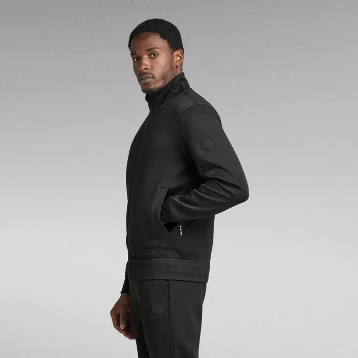 Sweatshirts and Hoodies Men GStar RAW Track Jacket Sweater Dark Black
