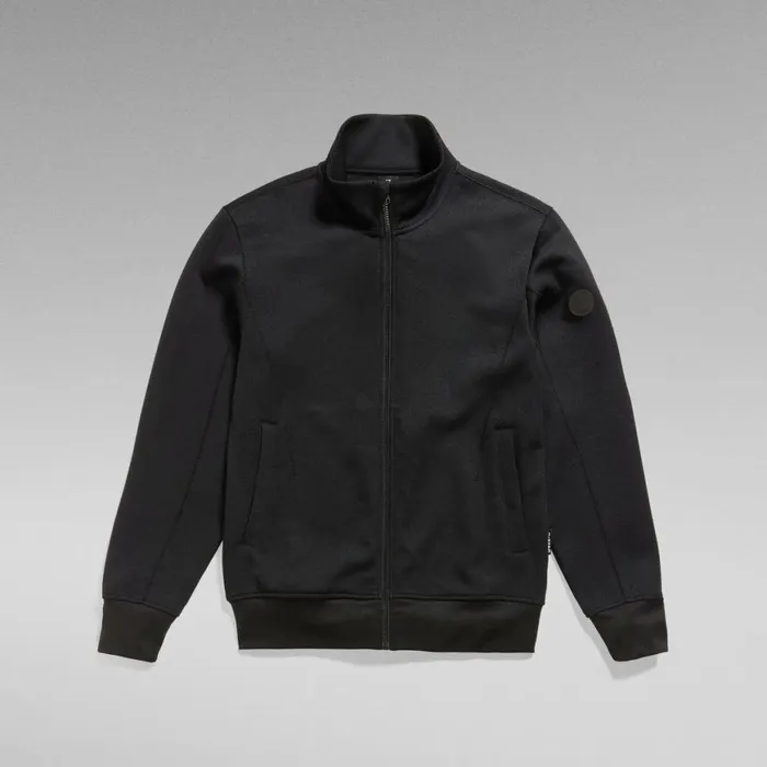 Sweatshirts and Hoodies Men GStar RAW Track Jacket Sweater Dark Black