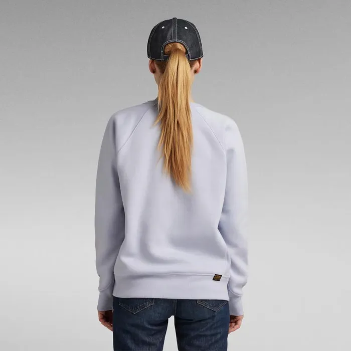 Sweatshirts and Hoodies Women GStar RAW Premium Core 20 Sweater Icelandic Blue