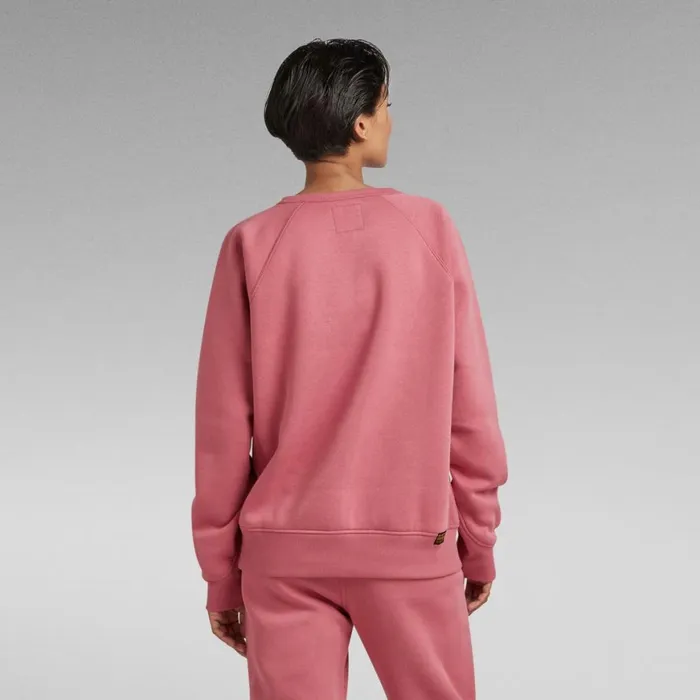 Sweatshirts and Hoodies Women GStar RAW Premium Core 20 Sweater Pink Ink
