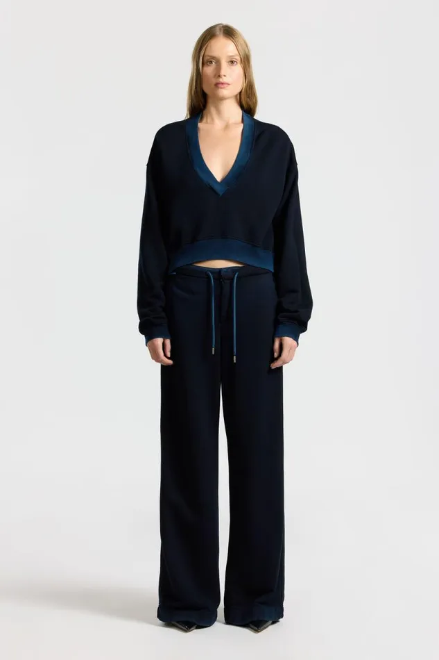 Sweatshirts Women COTTON CITIZEN Geneva Sweatshirt Vintage Navy Sweatshirts Women COTTON CITIZEN Geneva Sweatshirt Vintage Navy