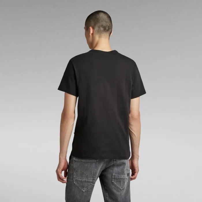 TShirts and Polos Men GStar RAW Badges TShirt Dark Black