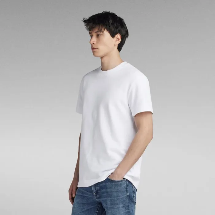 TShirts and Polos Men GStar RAW Essential Pique TShirt White