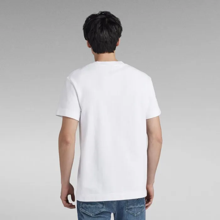 TShirts and Polos Men GStar RAW Essential Pique TShirt White