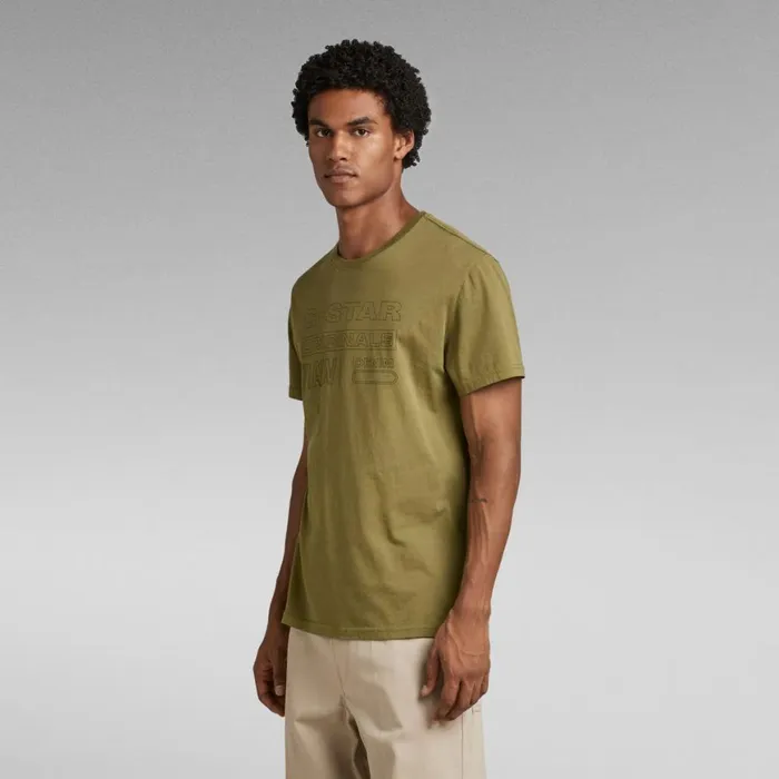 TShirts and Polos Men GStar RAW Originals TShirt Smoke Olive