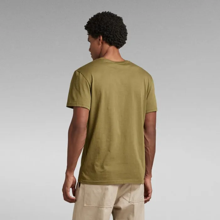 TShirts and Polos Men GStar RAW Originals TShirt Smoke Olive