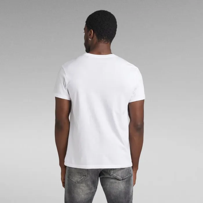 TShirts and Polos Men GStar RAW Originals TShirt White