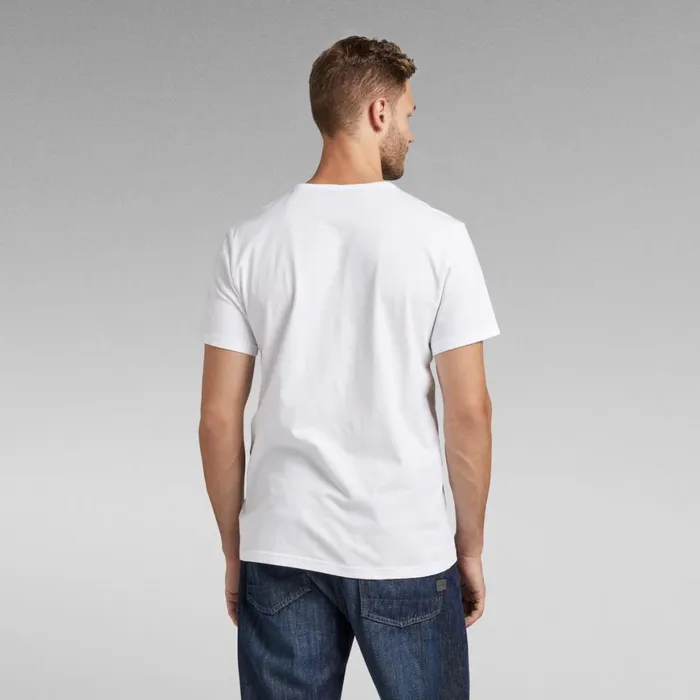 TShirts and Polos Men GStar RAW RAW Camo TShirt White