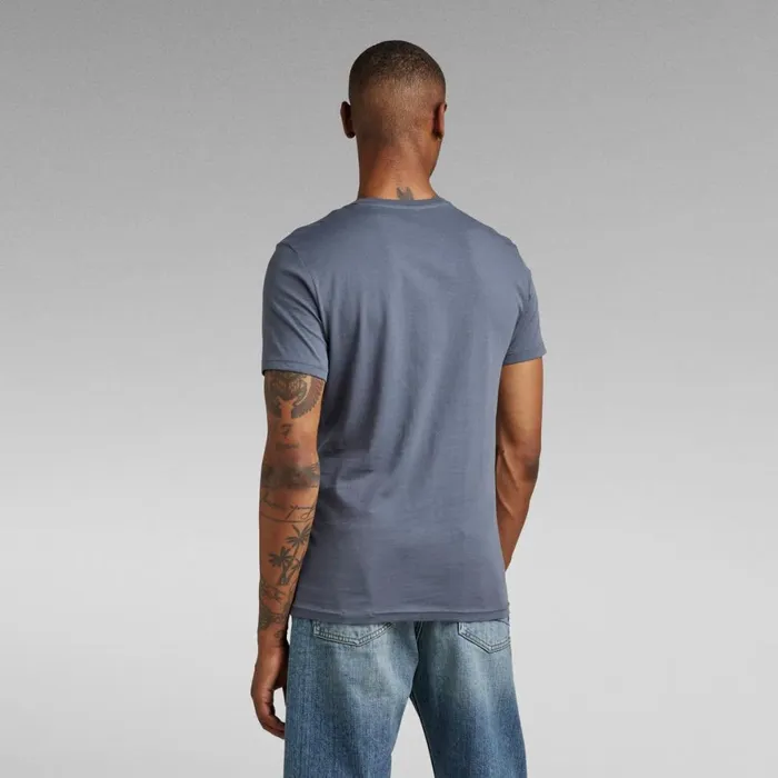 TShirts and Polos Men GStar RAW Raw Originals Slim TShirt Fantem Blue