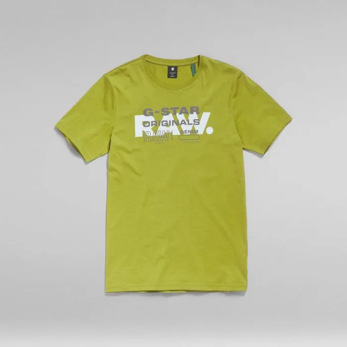TShirts and Polos Men GStar RAW RAW Originals Slim TShirt Fresh Olive