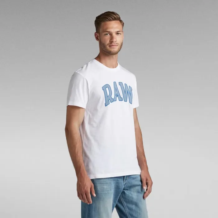 TShirts and Polos Men GStar RAW RAW University TShirt White