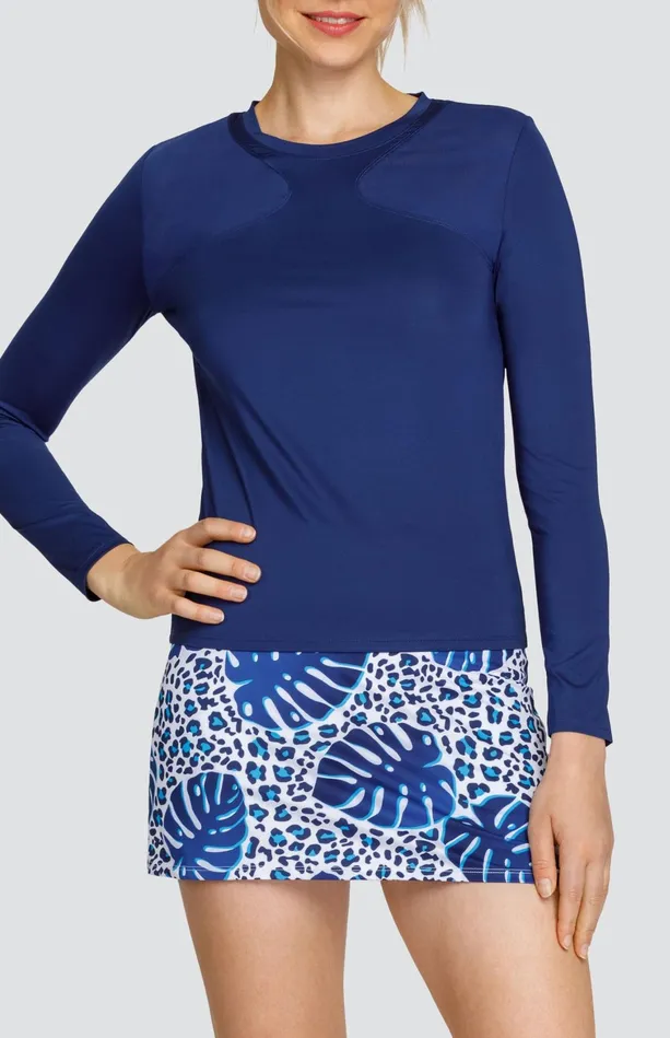 Tail Activewear Crown Top 8211 Blue Depths Women Long Sleeve