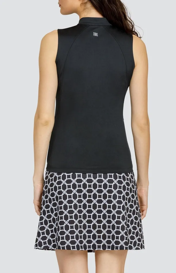 Tail Activewear Gem Top 8211 Onyx Black Women Sleeveless