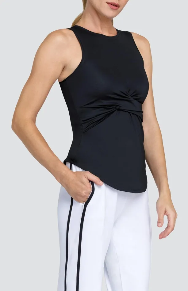 Tail Activewear Houston Tank 8211 Onyx Black 8211 FINAL SALE Women Tanks