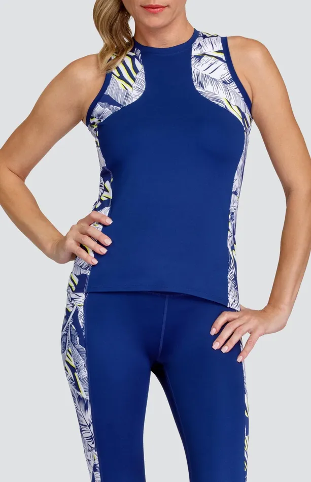 Tail Activewear Itziar Tank 8211 Blue Depths 8211 FINAL SALE Women Tanks
