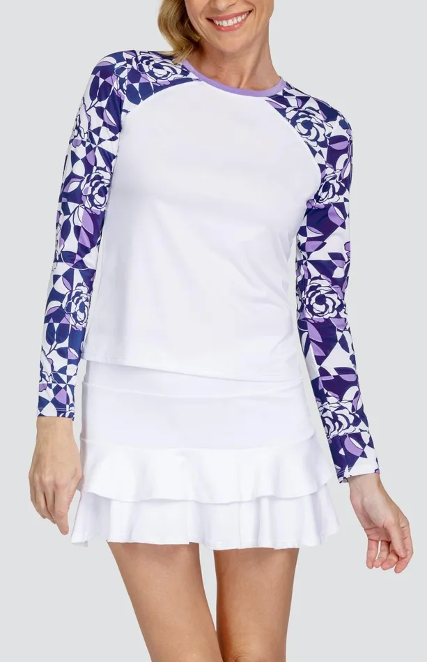 Tail Activewear Kalila Top 8211 Mosaic Blossom Women Long Sleeve