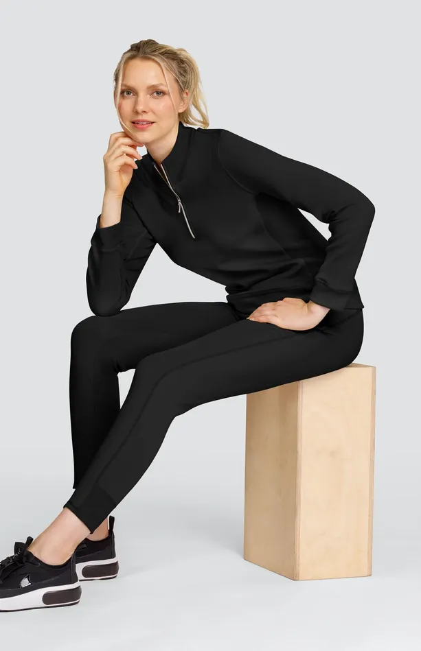 Tail Activewear Kass 28034 Jogger 8211 Noir Black Women Ankle Pants