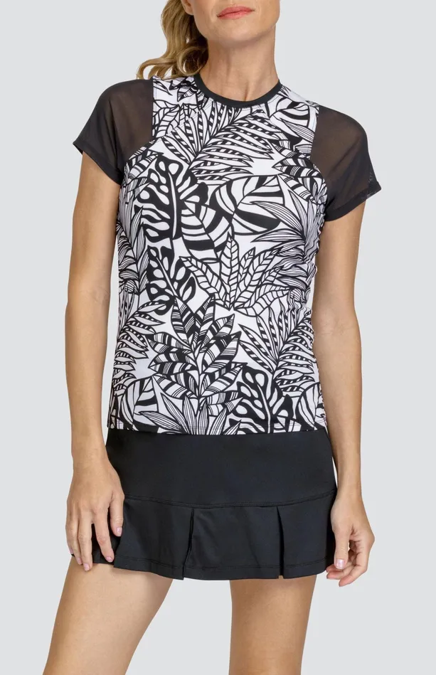 Tail Activewear Marilla Top 8211 Jungle Eden Women Short Sleeve