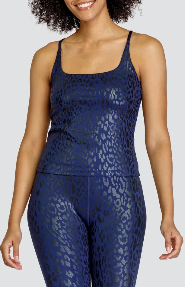 Tail Activewear Moss Tank 8211 Leopard Foil Women Tanks