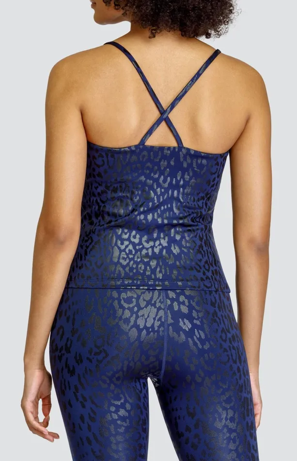 Tail Activewear Moss Tank 8211 Leopard Foil Women Tanks